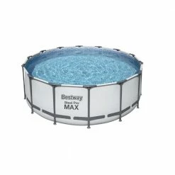 Bestway Steel Pro MAX 14' x 48" Above Ground Pool Set Round - 5613HE - Pools
