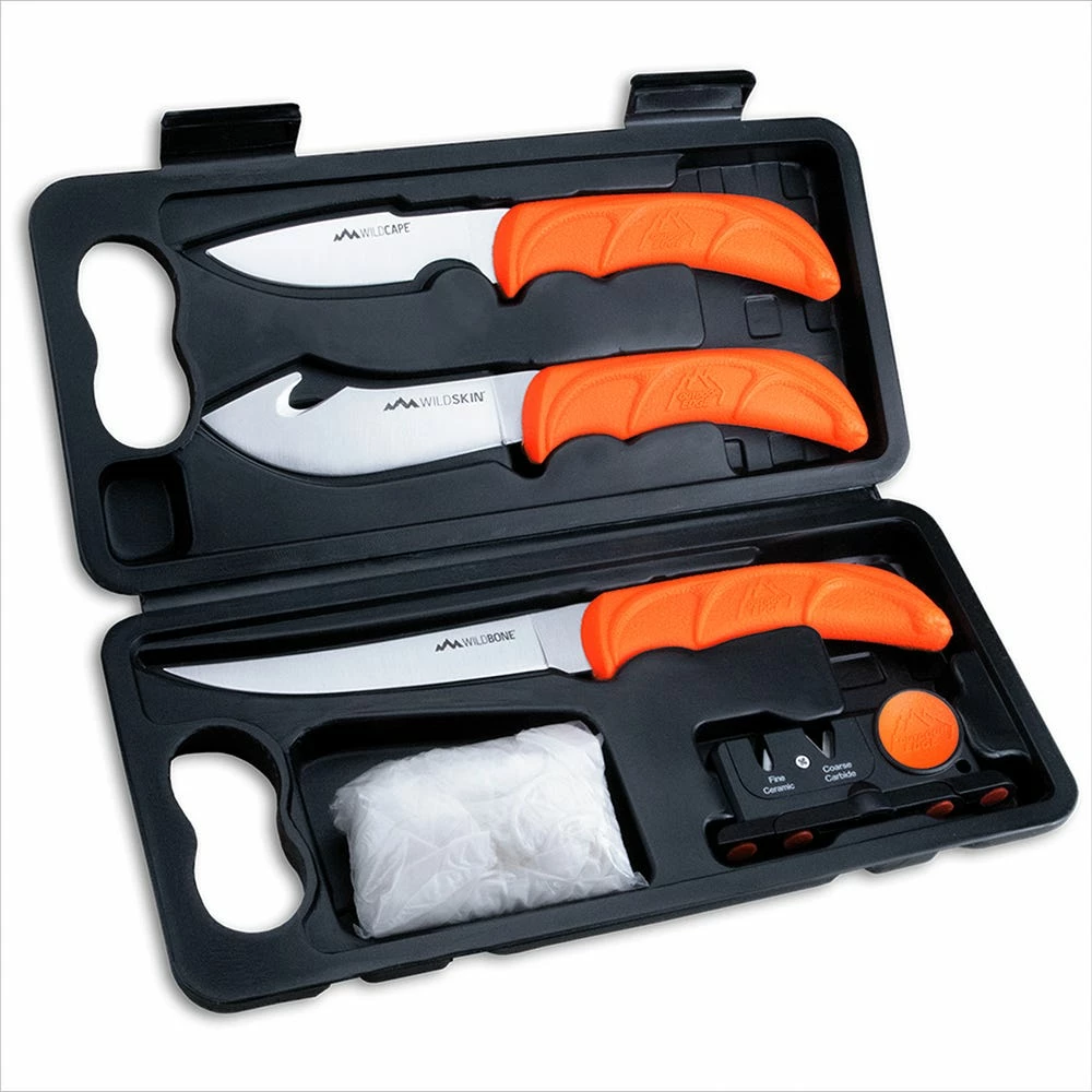 Outdoor Edge Wild Lite Butcher Kit, 6 Piece - WL-6 - Knives