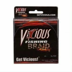 Vicious Fishing 10lb. 150 Yards Yellow Braid BPY10 - Fishing Accessories & Gear