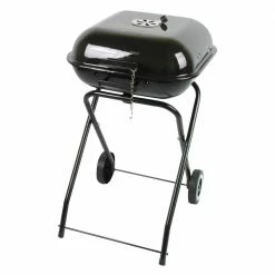 217 Grilling Company 217 Grilling Co. 18" Sq Folding Kettle Grill - OG2104101-GY - Charcoal Grill