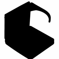 Shoreline Marine Drink Holder Fold-Up Black SL91340 - Marine Hardware