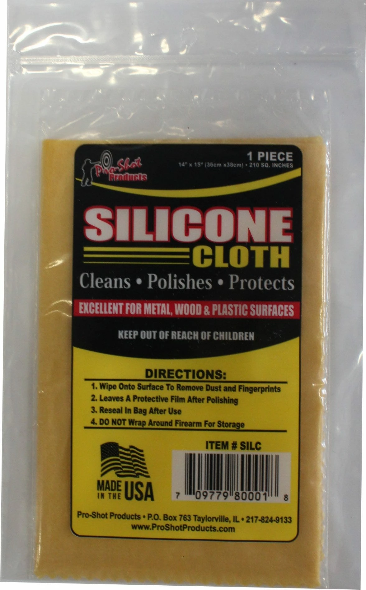 Pro-Shot Silicone Cleaning Cloth - SILC - Shooting Supplies