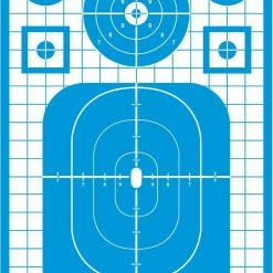 Pro-Shot Tactical Precision Target Pistol/Rifle/Shotgun 8 Pack TACTPREC-BLUE-8PK - Shooting Supplies