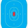 Pro-Shot Splatter Shot 12 x 18 Hi-Vis Blue Silhouette Target, 8 Pack - Shooting Supplies