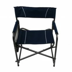 Various Brands Director's Chair with Table - Navy 87-844-0204 - Camp Furniture