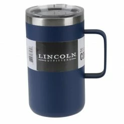 Lincoln Outfitters 20 Oz. Coffee Mug Navy Blue 87-962-0204 - Water Bottles & Hydration
