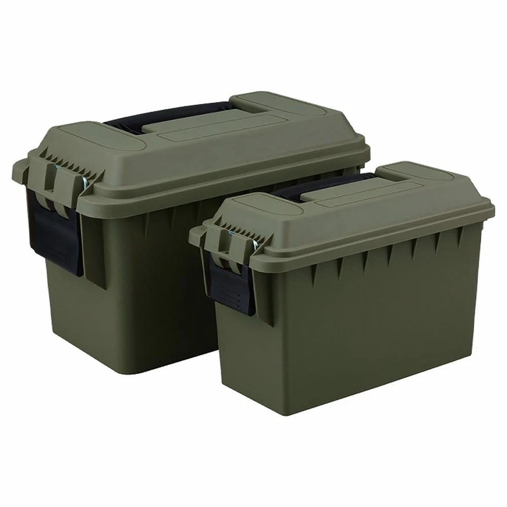 Various Brands Ammo Box .30/.50 Caliber, 2 Pack - ABP2PK - Ammo Boxes