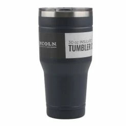 Lincoln Outfitters 30oz. Stainless Steel Gray Tumble 30LO11C - Camp Kitchen