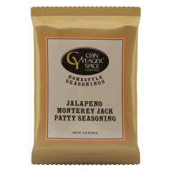 Con Yeager Spice Jalapeno and Monterey Jack Patty - 39526 - Hunting