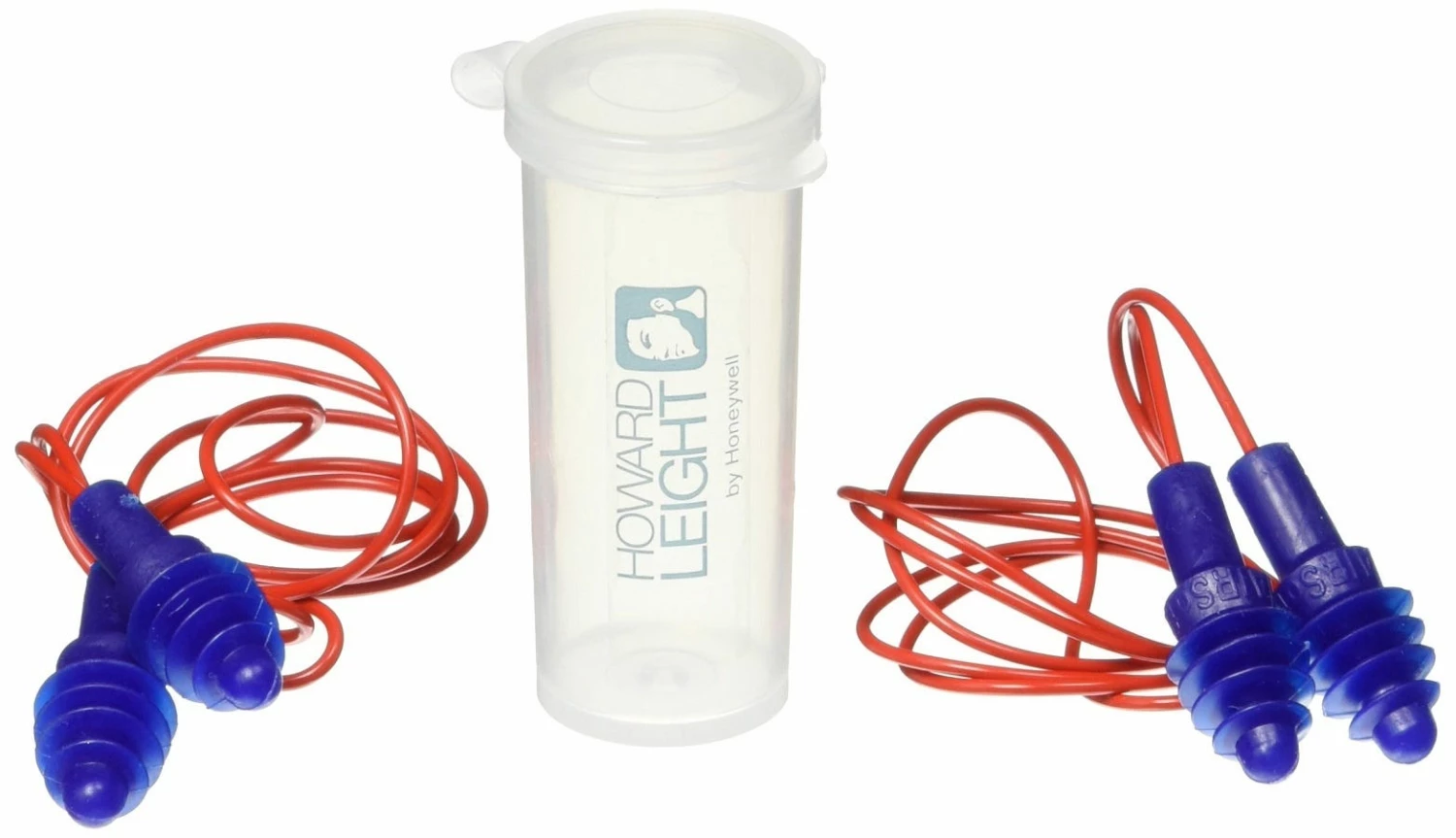 Howard Leight by Honeywell AirSoft Flanged Corded Reusable Shooting Earplugs, 2-Pairs R-01521 - Eye & Ear Protection - Image 2