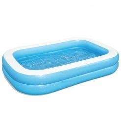GE H2OGO! 8'7" x 69" x 20" Blue Rectangular Family Pool - 54006E - Swimming Pools & Sprinklers