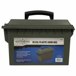 Gettysburg Field Ammo Box, Green - ACGRN - Ammo Boxes