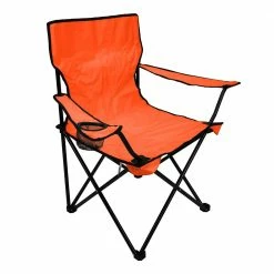 Rural King Logo Folding Chair, Orange - 89-990-0204 - Camp Furniture