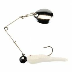 Johnson Beetle Spin, White/Red Dots - BSVP1/8-WRD - Baits & Lures