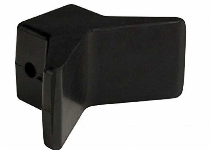 Shoreline Marine Bow Stop Rubber 2"X2" Black - Marine Hardware - Image 2