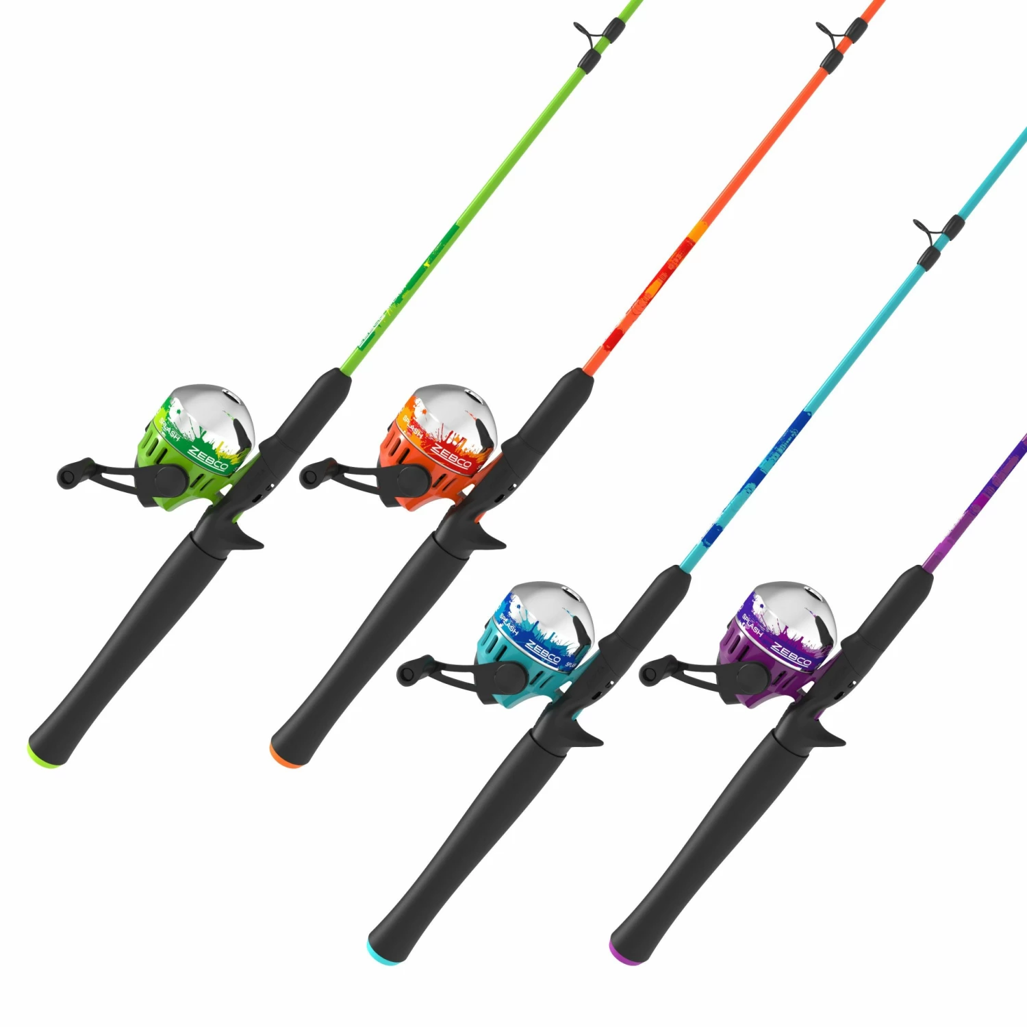 Zebco Splash Spincast 6 Foot Rod-Reel Combo 21-37629 - Reel & Rod Combos - Image 2