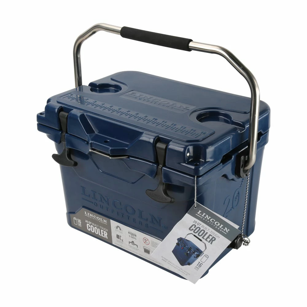 Lincoln Outfitters 20 Quart High Performance Cooler, Blue - 87-673-0204 - Coolers - Image 2