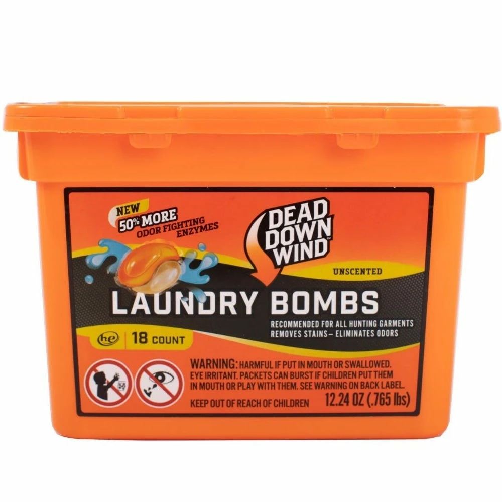 Dead Down Wind Laundry Bombs - 18 Count - 118018 - Scents & Scent Elimination