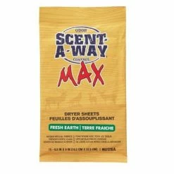 Scent-A-Way MAX Dryer Sheets - 07708 - Scents & Scent Elimination