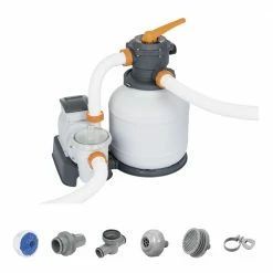 Bestway USA Flowclear 2000 Gallon Sand Filter - 58500E - Swimming Pools & Sprinklers