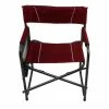 Various Brands Director's Chair with Table - Maroon 87-845-0204 - Camp Furniture