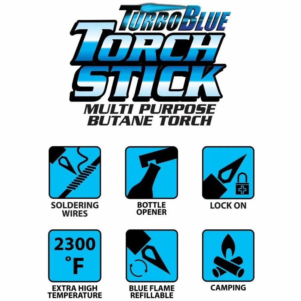 TurboBlue Camo Torch Stick Multi-Purpose Butane Lighter - 023978 - Lighting - Image 2