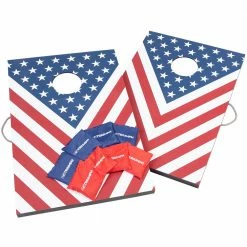 Triumph 2'x3' Patriotic Cornhole/Bean Bag Toss Set - 35-7244-3 - Backyard Play