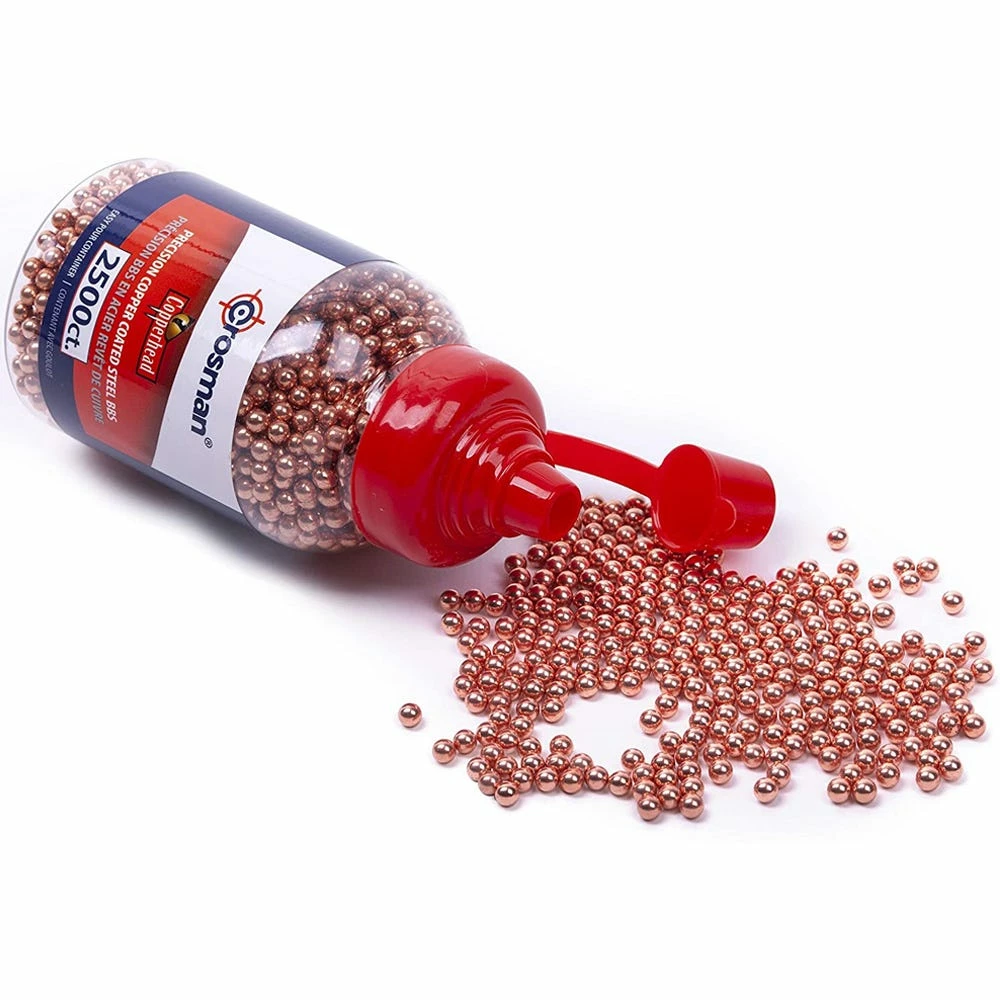 Crosman Copperhead 4.5mm Copper-Coated BBs, 2500 Count - 0747 - Air Guns and Airsoft - Image 3