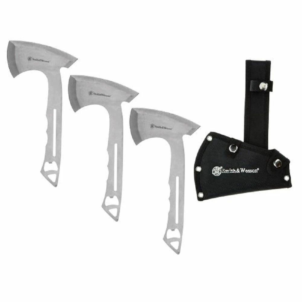 Smith & Wesson Smith and Wesson Hawkeye Throwing Axes, 3-Pack - 12524434 - Knives