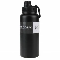 Lincoln Outfitters 32 Oz. Water Bottle Black 87-969-0204 - Water Bottles & Hydration