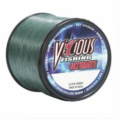 Vicious Fishing 10lb. 1500 Yards Green Ultimate Mono VCLQP10 - Fishing Accessories & Gear
