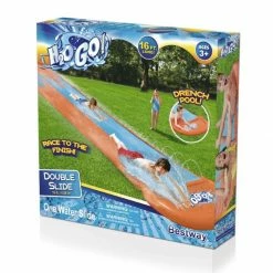 Bestway H2OGO! Double Water Slide 16' - 52328E - Pool & Water Toys