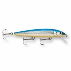 Rapala 4" Husky Jerk 10 Fishing Lure, Silver/Blue - NMHJ10SB - Baits & Lures