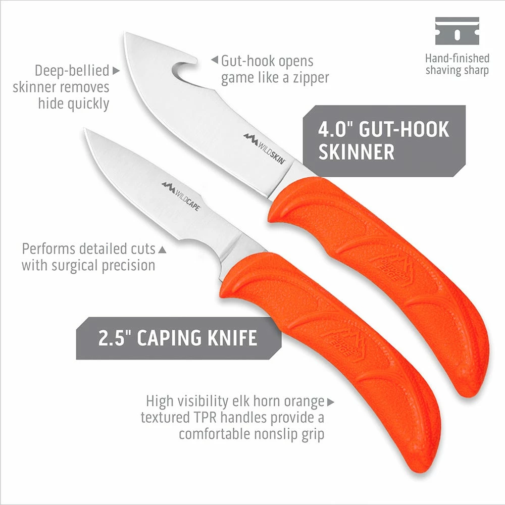 Outdoor Edge Wild Lite Butcher Kit, 6 Piece - WL-6 - Knives - Image 3