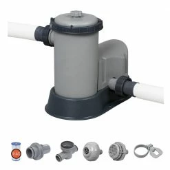 Bestway USA Flowclear 1500 Gallon Filter Pump - 58390E - Swimming Pools & Sprinklers