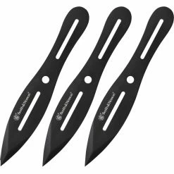 Smith & Wesson Smith and Wesson 8in Stainless Steel Throwing Knives, 3 Pack - 12524424
