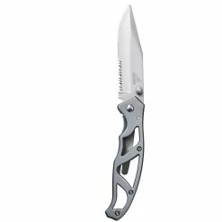 Gerber Paraframe I Stainless Steel Serrated Folding Knife 22 48443 - Knives
