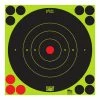 Pro-Shot Splatter Shot 8" Green Bullseye Target, 6 Pack - 8B-GREEN-6PK - Shooting Supplies