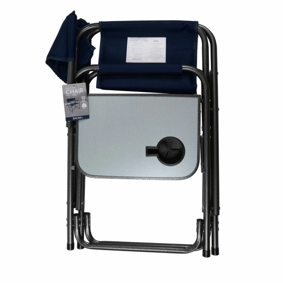 Various Brands Director's Chair with Table - Navy 87-844-0204 - Camp Furniture - Image 4