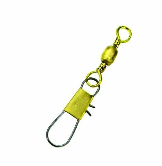 Eagle Claw Barrel Swivel with Interlock Snap-12 01031-012 - Weights