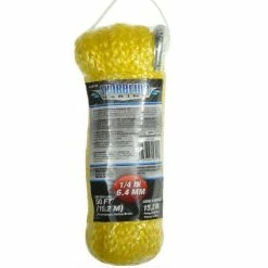 Shoreline Marine Anchr Ln Hbpp Pp 1/4X50 Yl - Marine Hardware