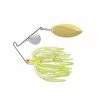 Rapala Super Stainless Spinner3/8 Chartreuse White Shad S38CW02NG - Baits & Lures