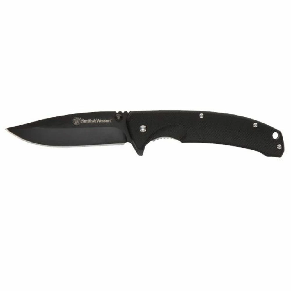 Smith & Wesson Smith and Wesson Velocite Spring Assist Folding Knife - 12524436 - Knives