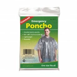 Coghlan's Coghlan Emergency Poncho Clear - 9173 - Camping & Hiking Accessories