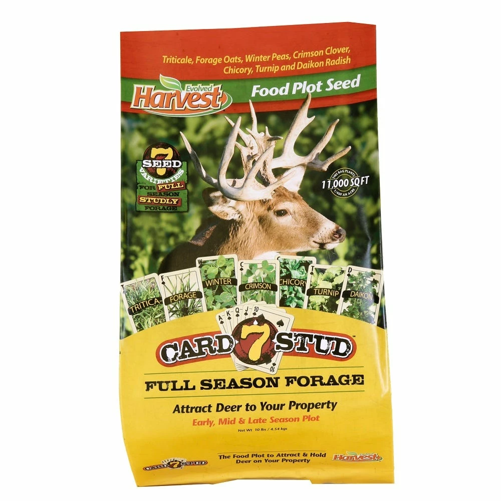 Evolved 7 Card Stud 10 Lb EVO73027 - Wildlife Feeds & Attractants