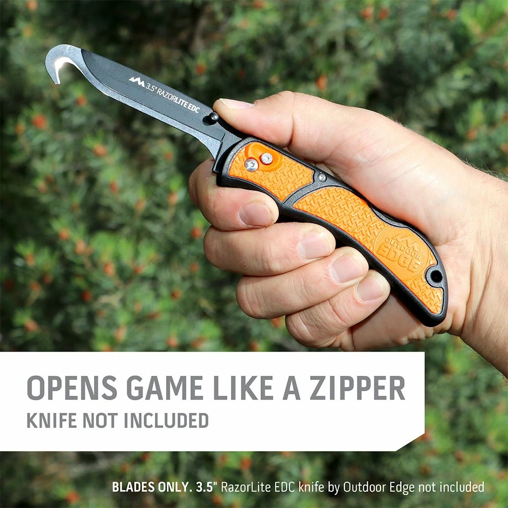 Outdoor Edge Razorsafe Gutting Blade, 4 Pack - RRG-4 - Knives - Image 3