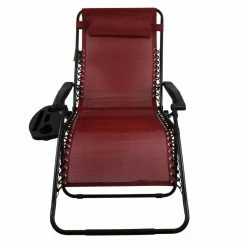 Various Brands XL Anti-Gravity Lounger - Maroon 87-846-0204 - Camp Furniture